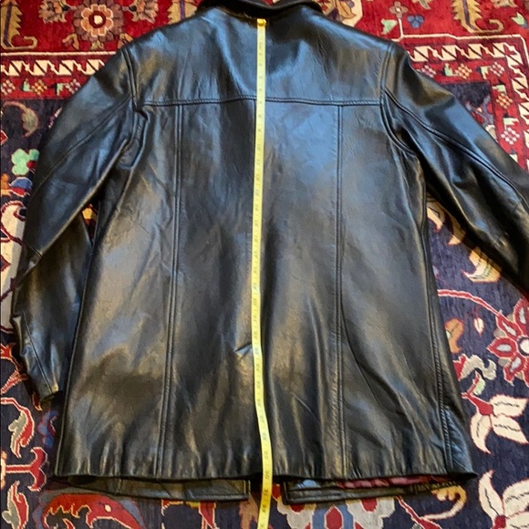 Vintage thinsulate lined lamb skin jacket w L - Picture 9 of 12